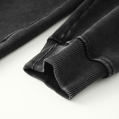 Oversized Heavyweight 'World' Graphic Hoodie