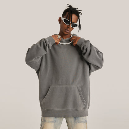 Oversized Heavyweight 'Spider' Graphic Hoodie