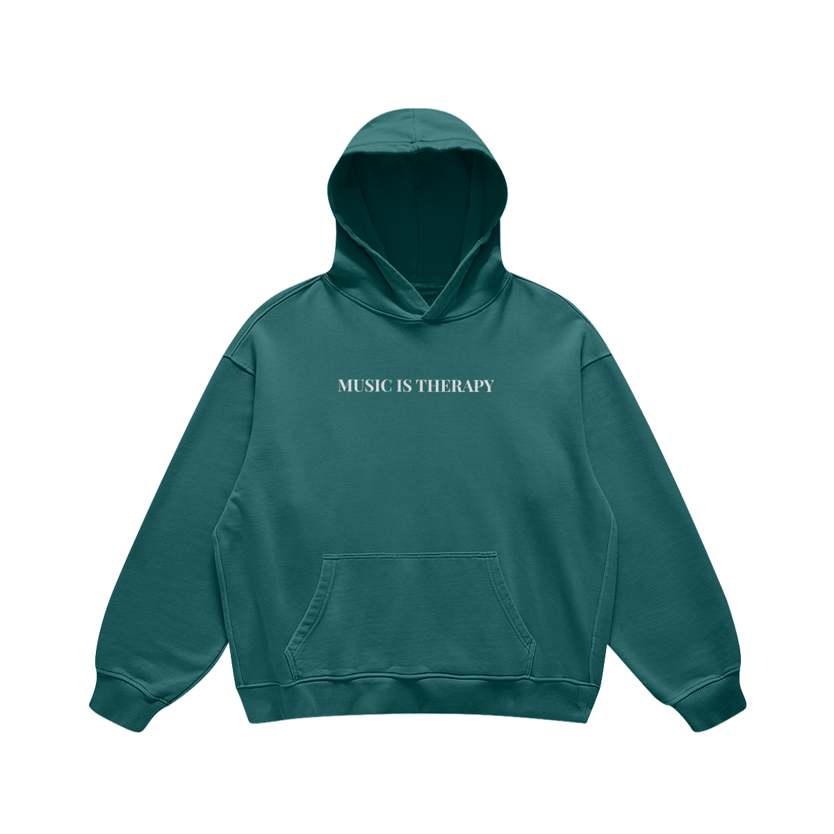 Oversized Heavyweight 'Therapy' Hoodie