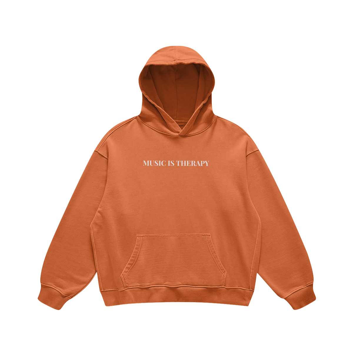 Oversized Heavyweight 'Therapy' Hoodie