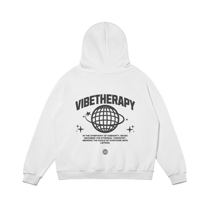 Oversized Fleece 'Humanity' Graphic Hoodie