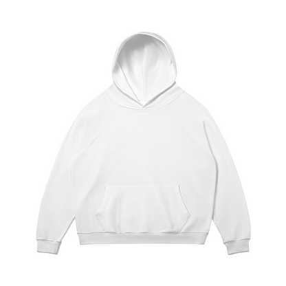 Oversized Fleece 'Humanity' Graphic Hoodie